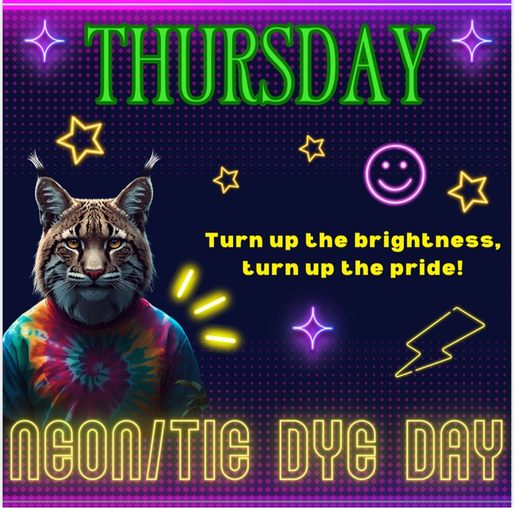 Thursday - Neon or Tie Dye