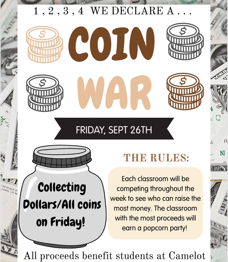 Friday - Coin Wars (any coin or dollar)