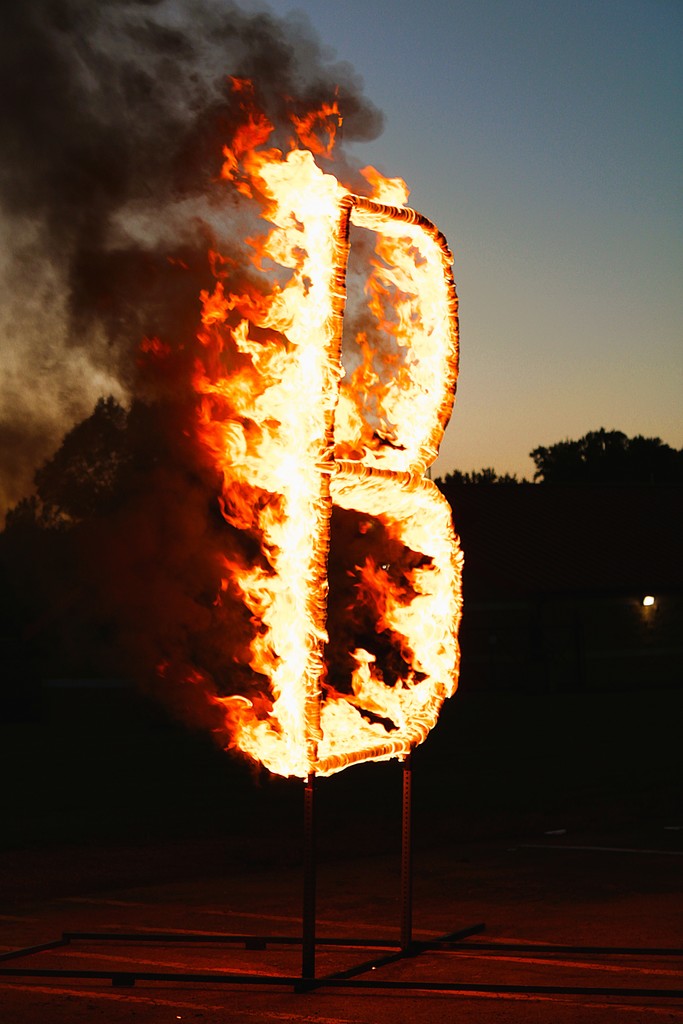 buring B, a homecoming tradition.