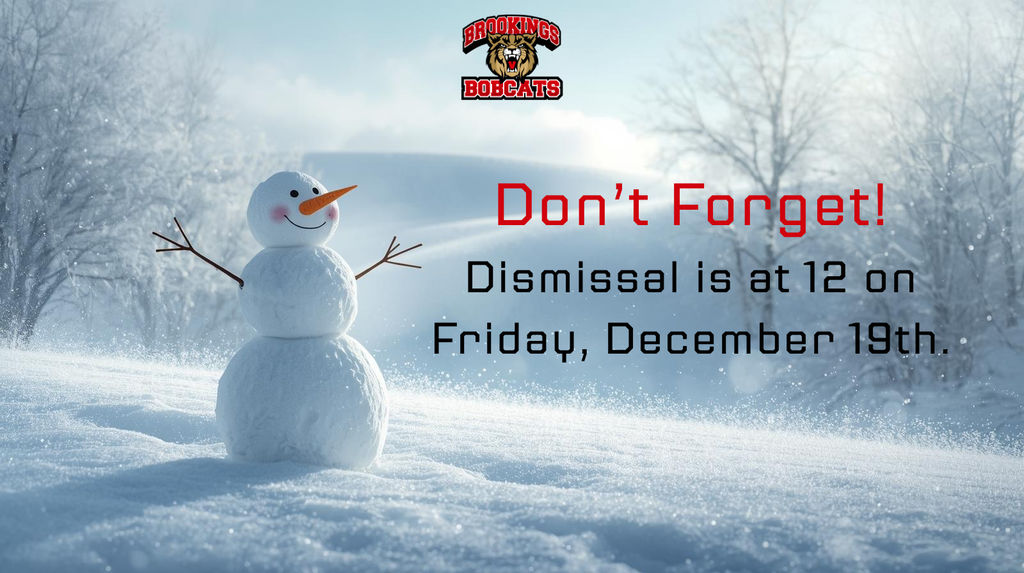 Dismissal at Noon!