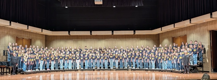 Elementary Honor Choir Participants 2025-26