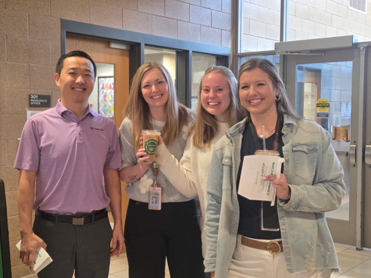 Central Bank Staff & CIS staff with a sweet treat!