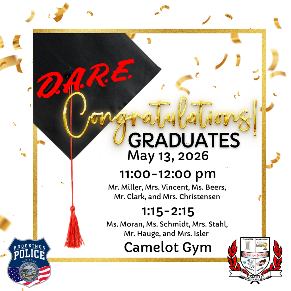 DARE Graduation Announcement