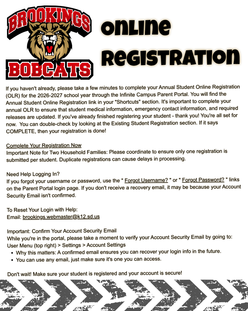 Online registration directions