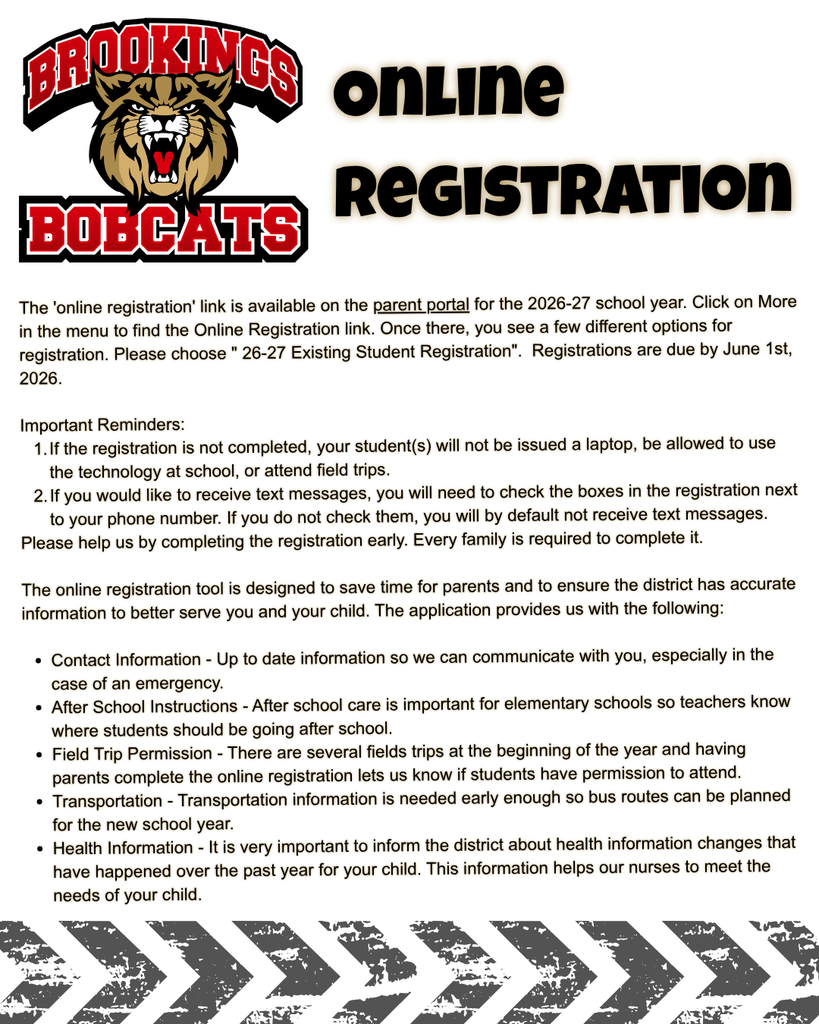 On Line Registration Sheet in English