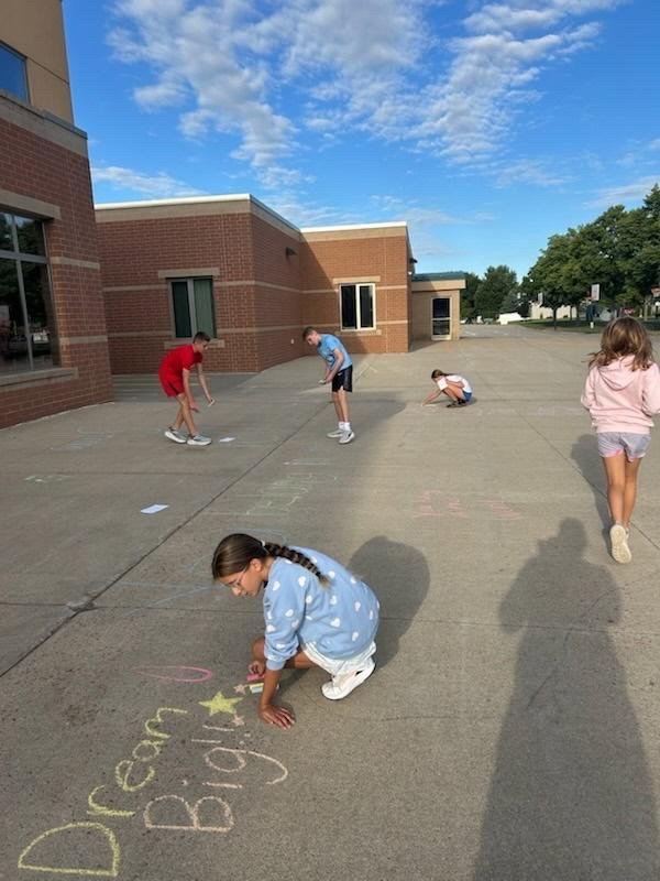 Knights & Squires sharing a positive message
