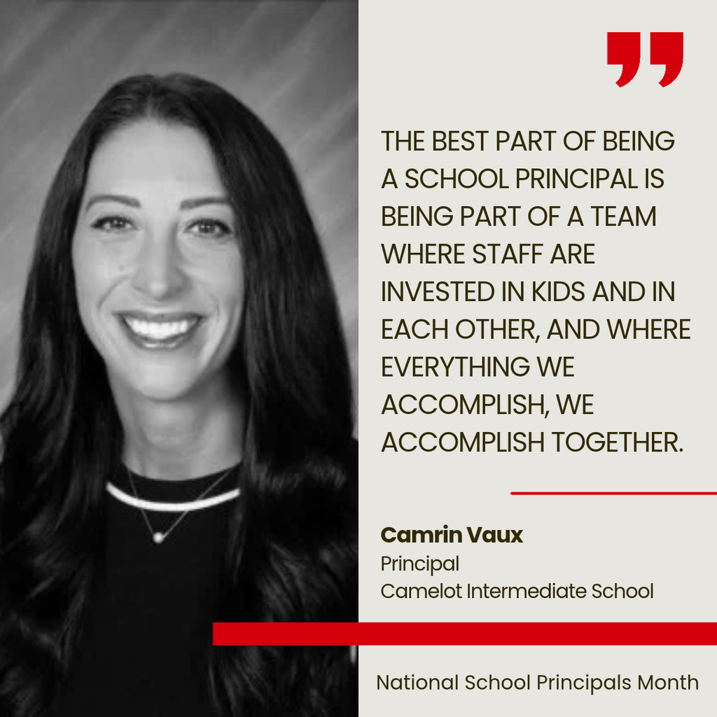 Cami - Principal of the Month