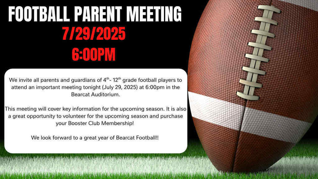 Football Parent Meeting
