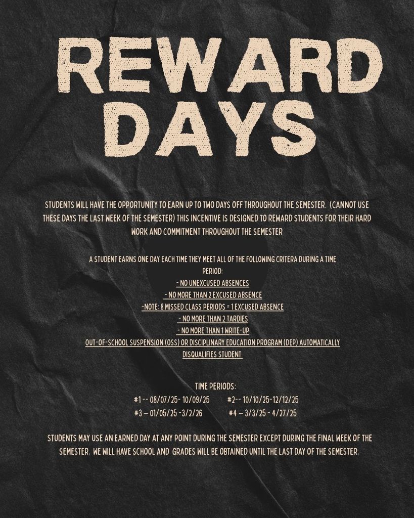 Reward Days