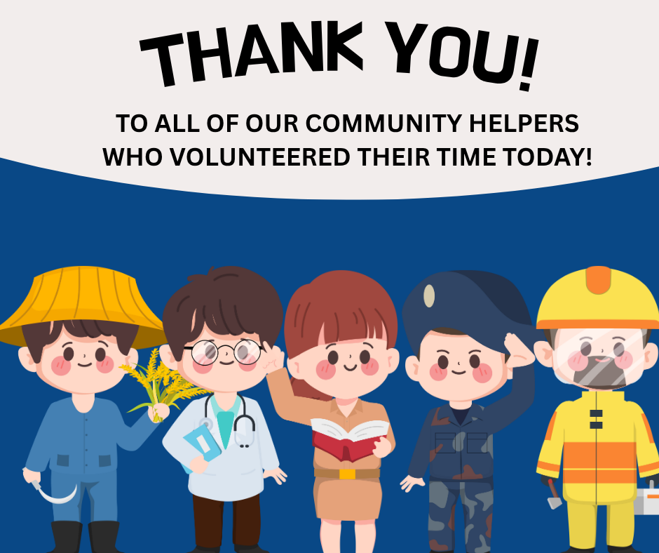 Community Helpers Education Presentation in Colorful Illustrative Style