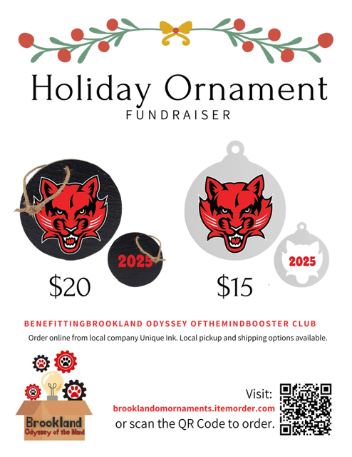 OM Ornament Fundraiser