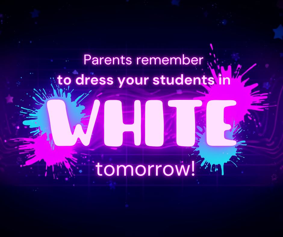 Brookland Primary Glow Party Announcement