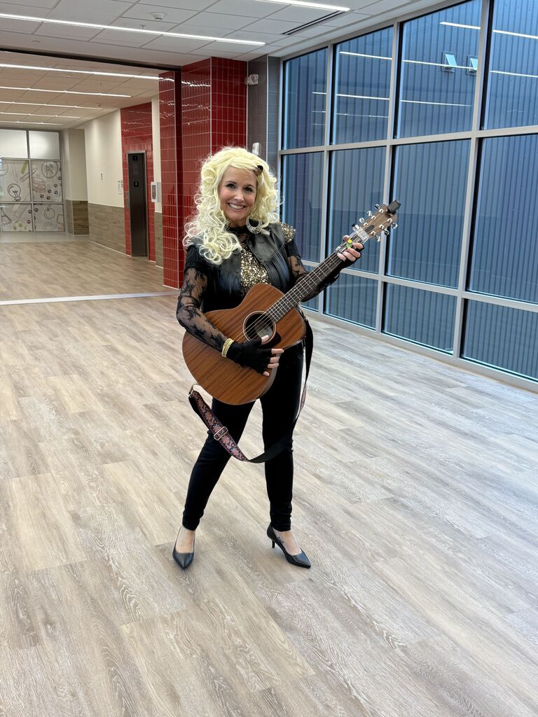 Mrs. Lunsford as Dolly Parton