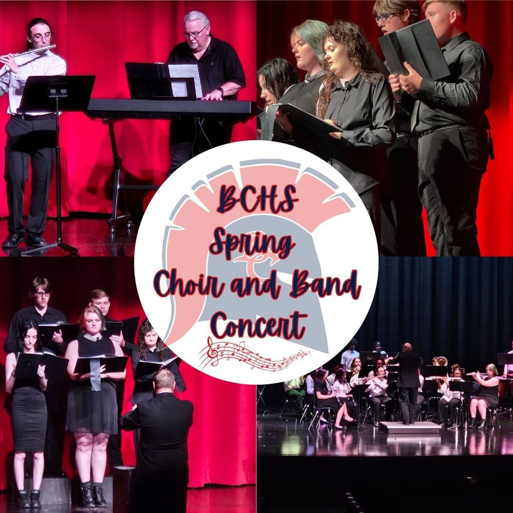 BCHS Spring Choir and Band Concert