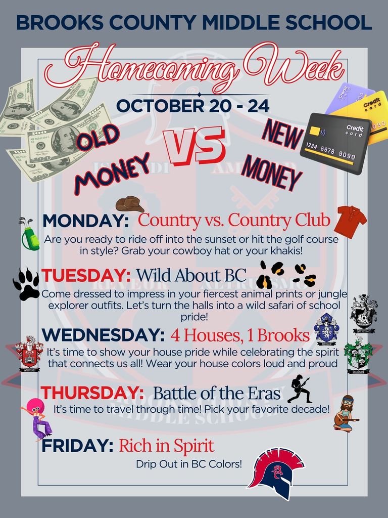 Homecoming Week Flyer