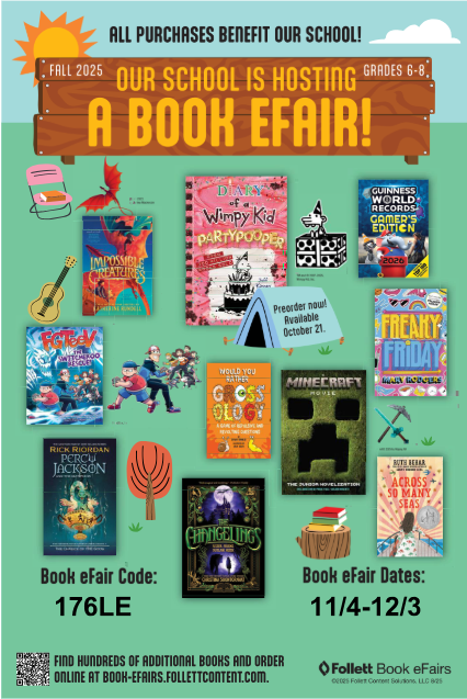 Fall Book Fair flyer
