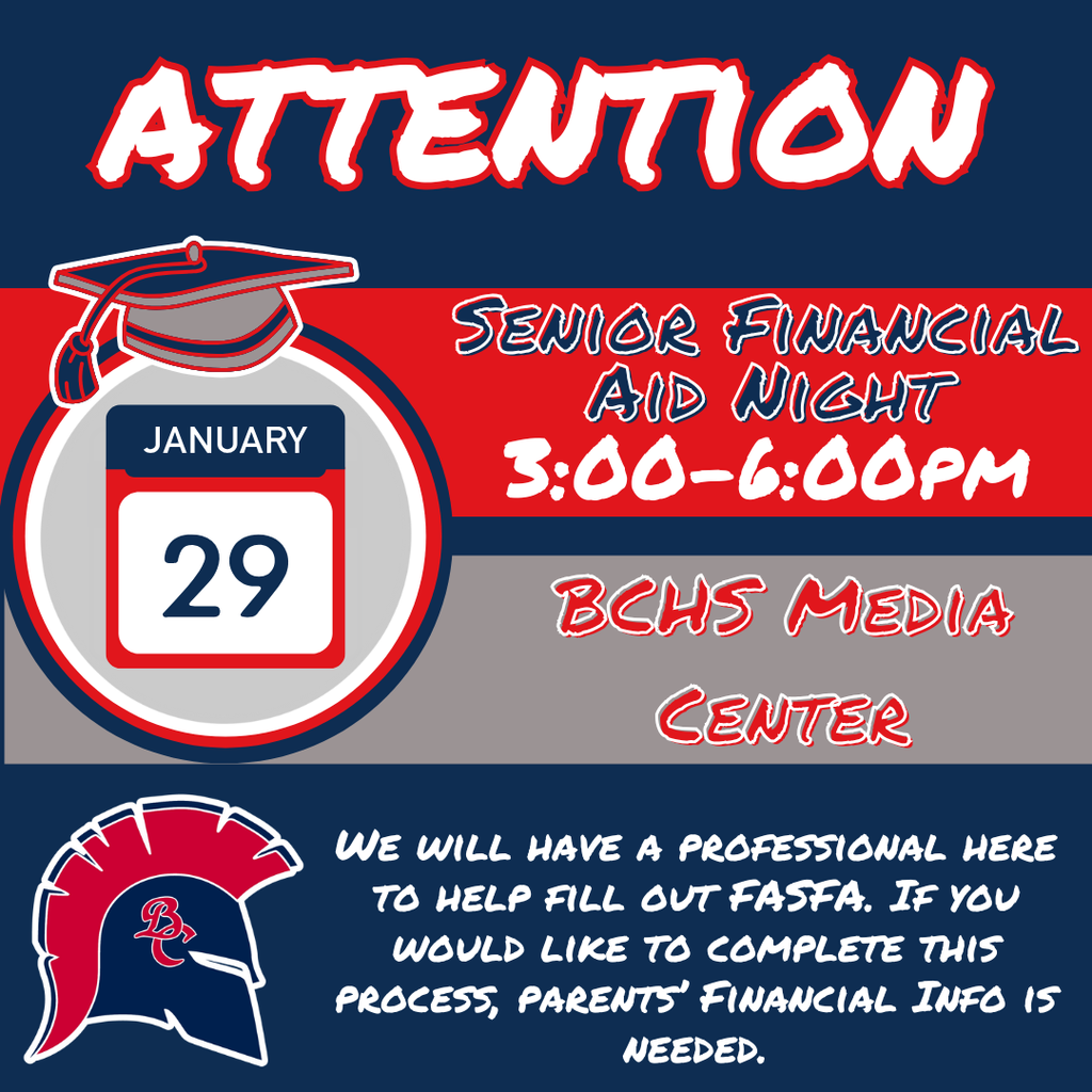 Financial Aid Night at BCHS