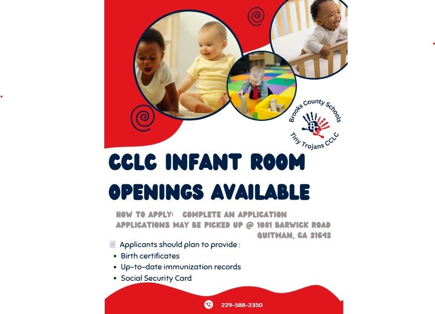 Infant Room Openings 