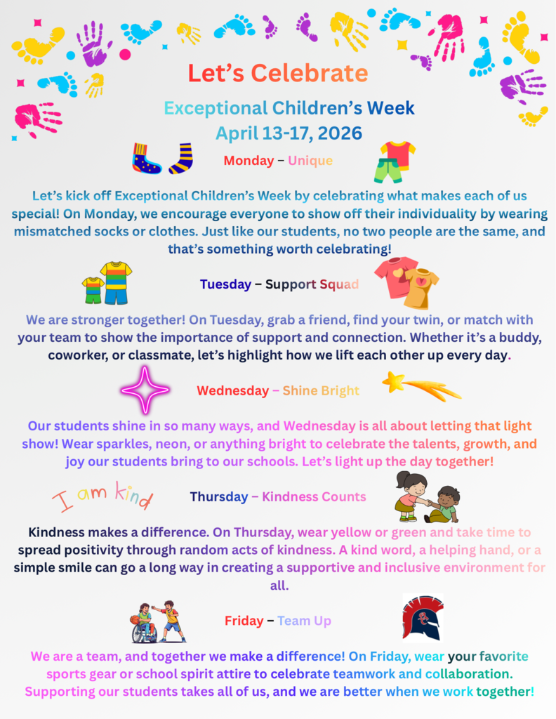 Exceptional Children's Week