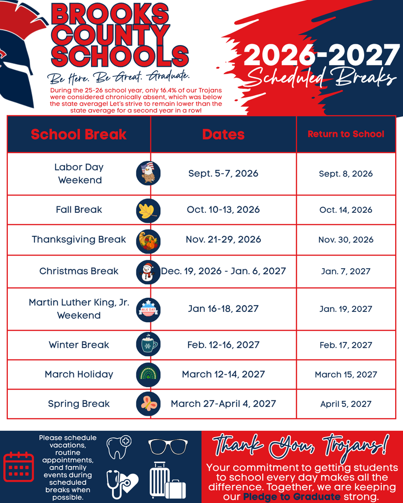 Scheduled Breaks