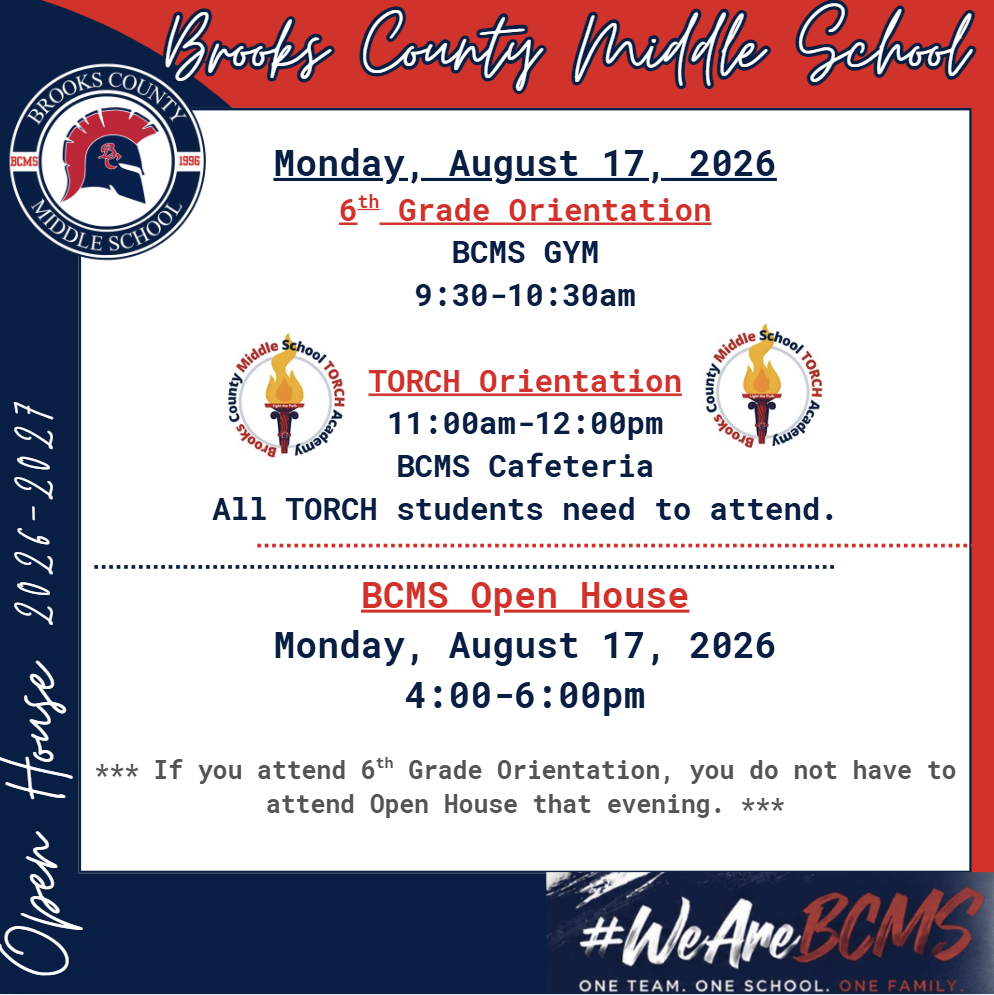 Open House & Orientations