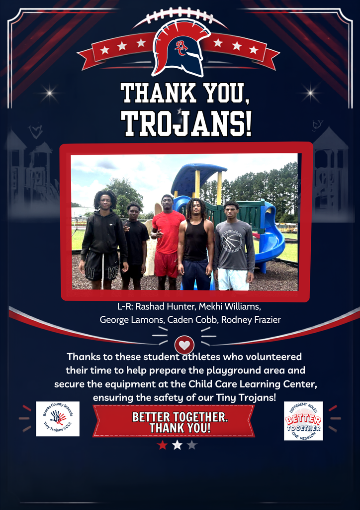 Trojan volunteers