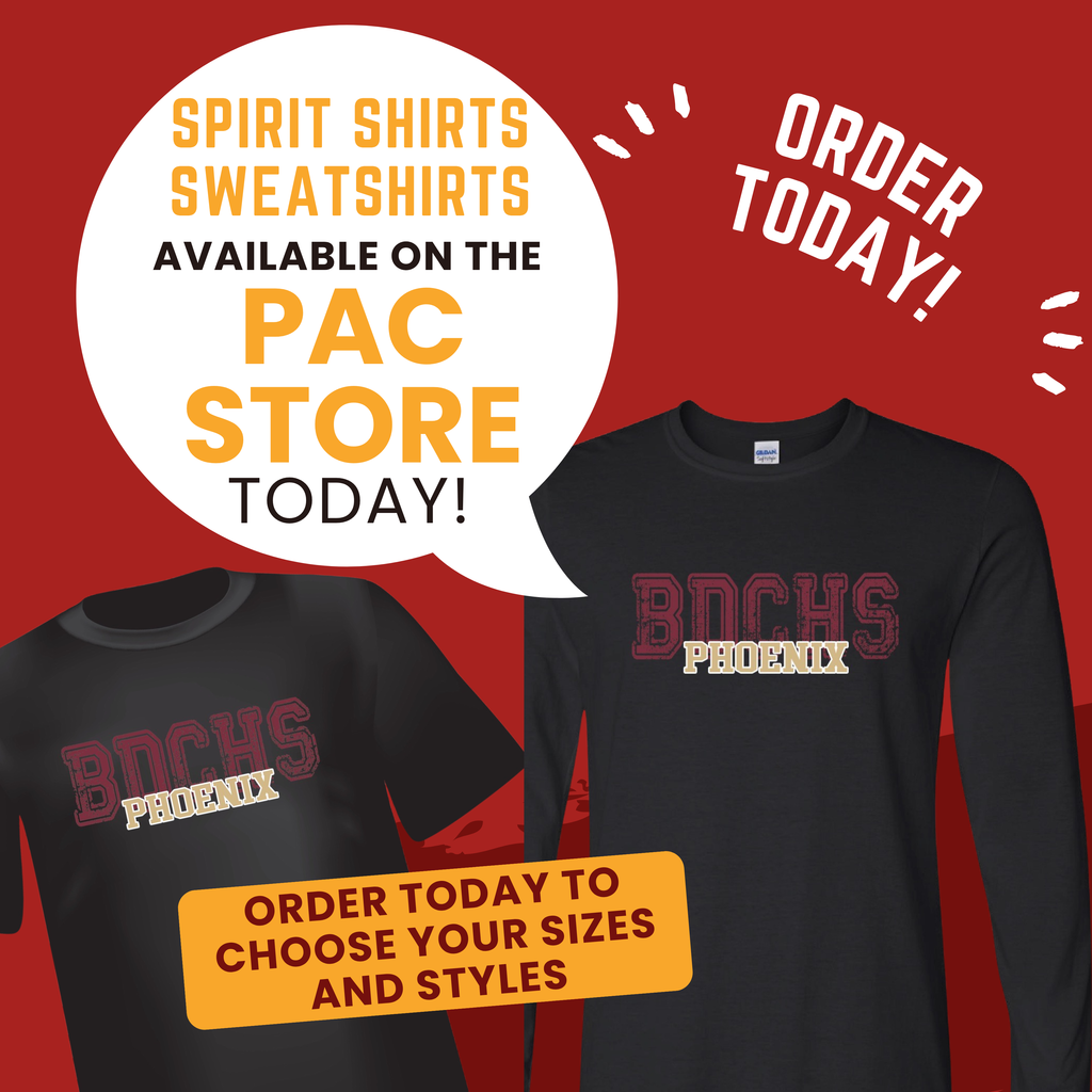 Spirit Shirts for sale on PAC SquareSite