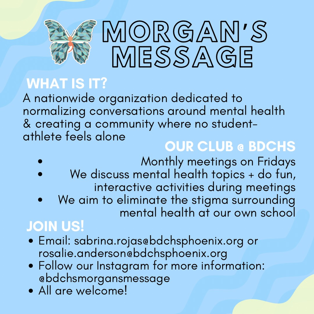 Morgan's Message