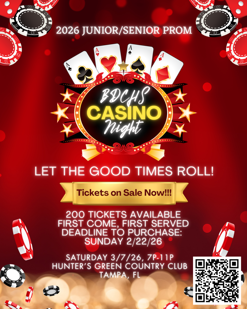 Prom Ticket Sales QR Code Flyer