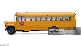 school bus stock photo