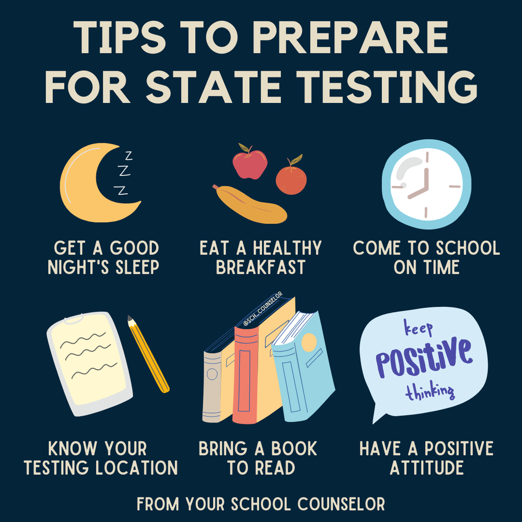 State testing flier