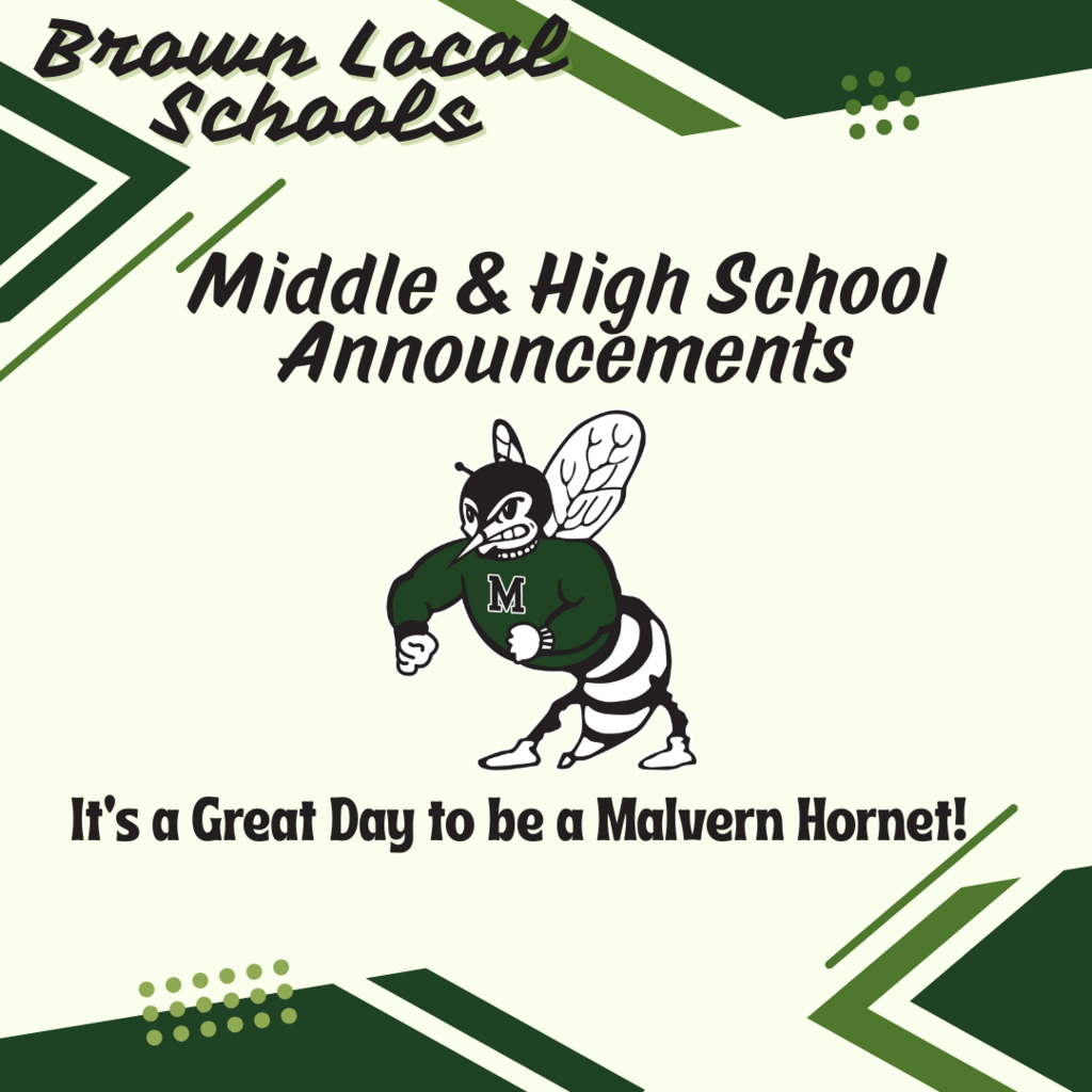 Announcements