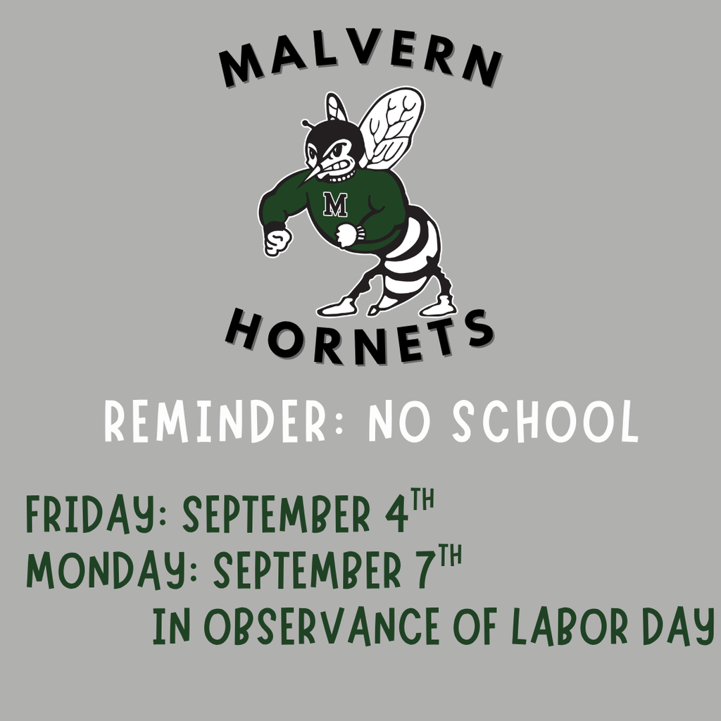 No school reminder