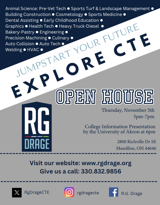 RG Drage Open House