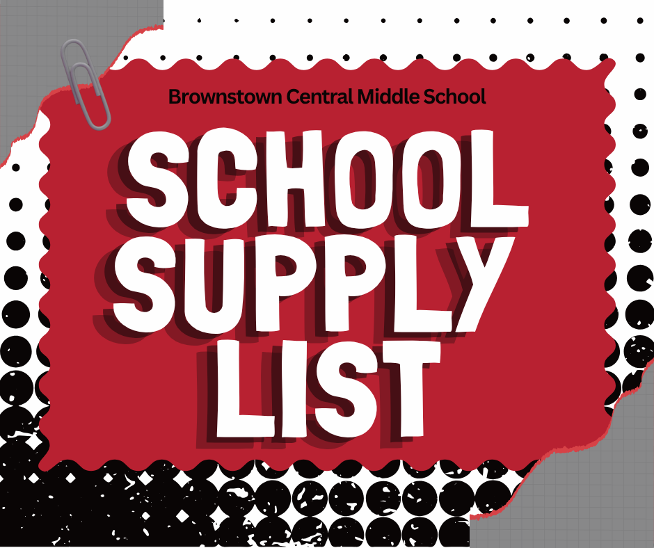 School Supply List