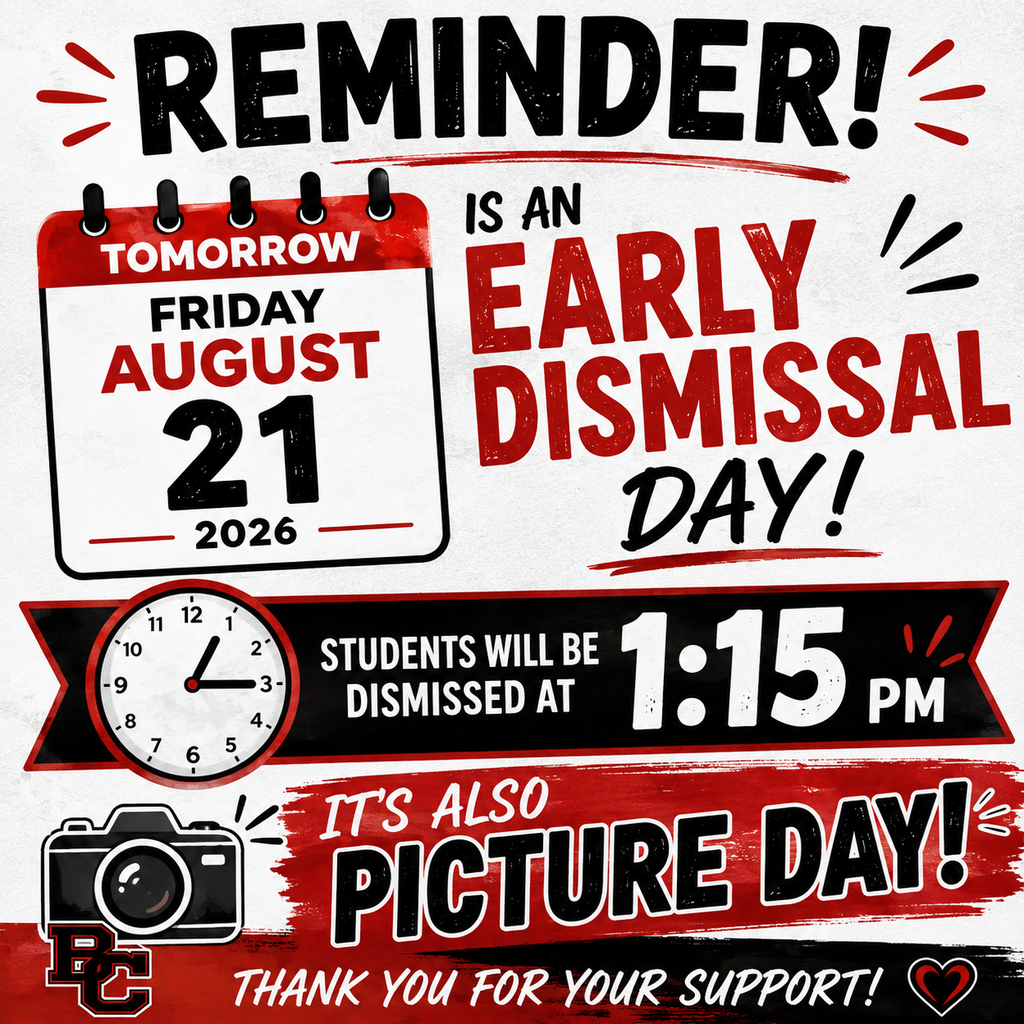 Early Dismissal & Picture Day