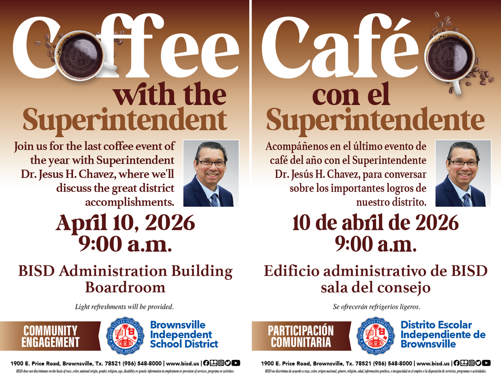 Coffee with the Superintendent