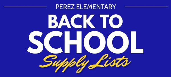 Perez Back to School