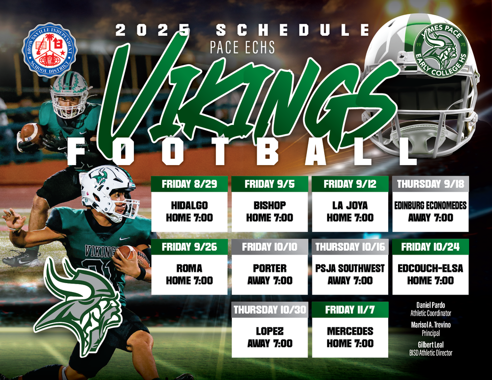 2025-2026 Football Schedule