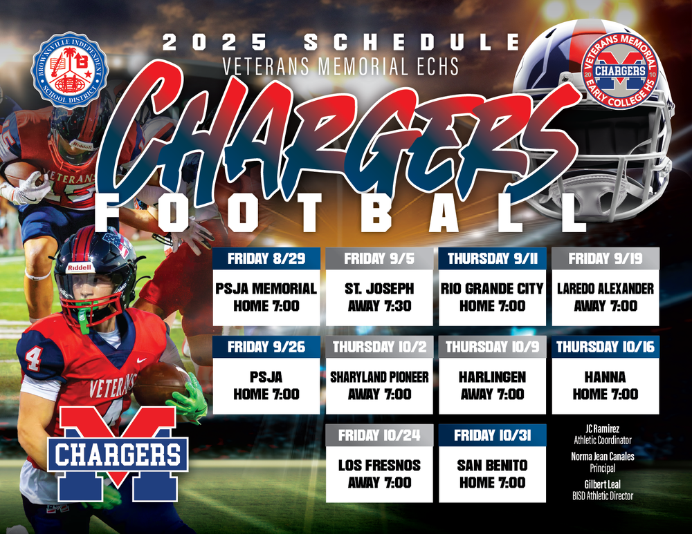 2025-2026 Football Schedule