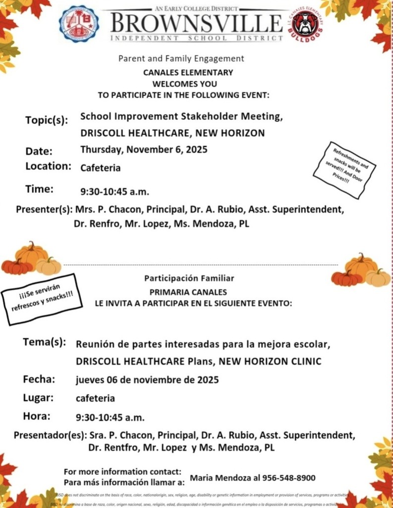 School Improvement Stakeholder Meeting 