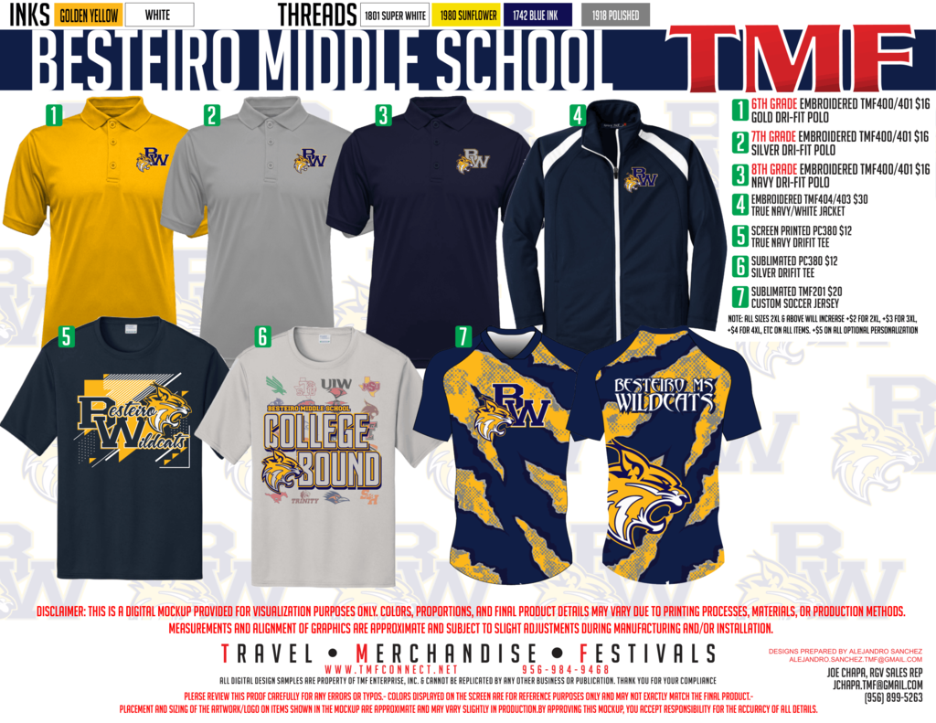 26-27 Supplies and Uniforms
