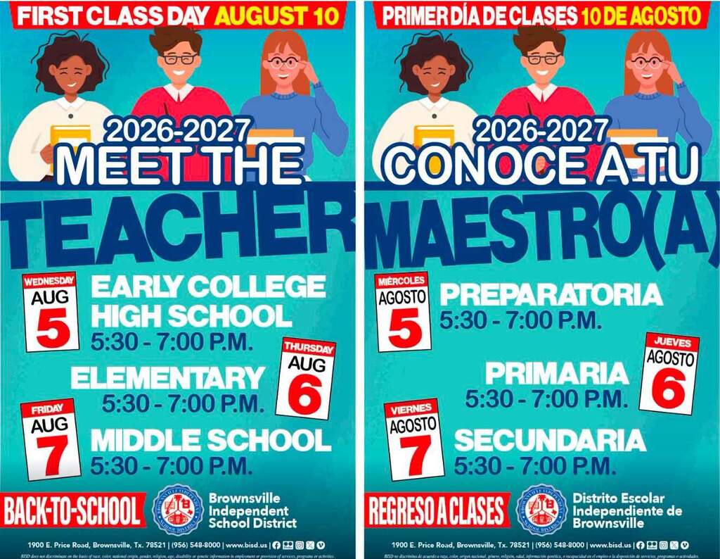 Meet the teacher today