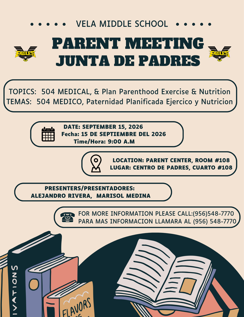 Parent Meeting 9-15