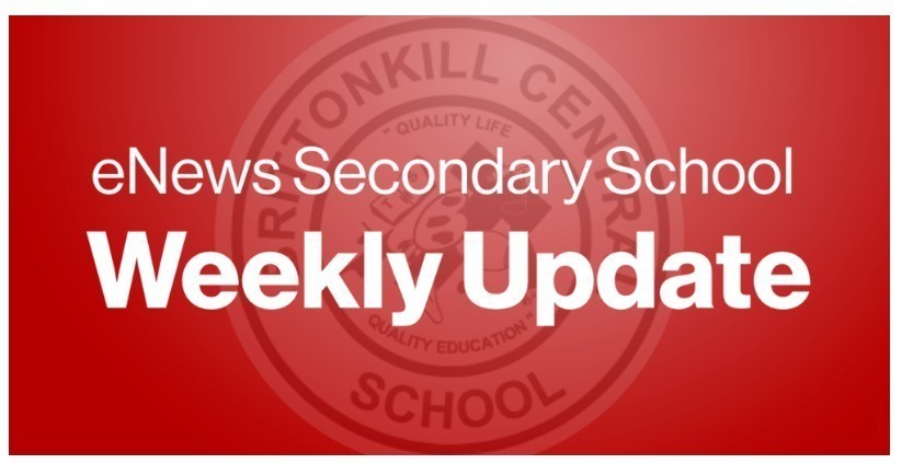 eNews Weekly Update - Secondary School