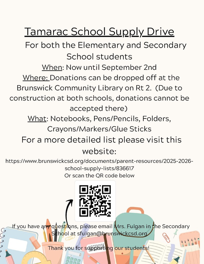 School Supply Drive