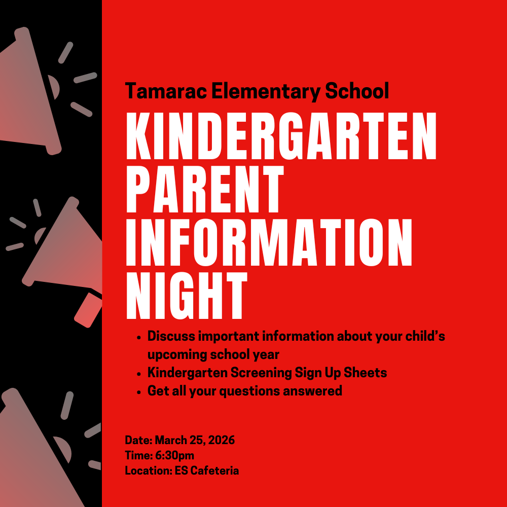 Kindergarten Parent Information Night