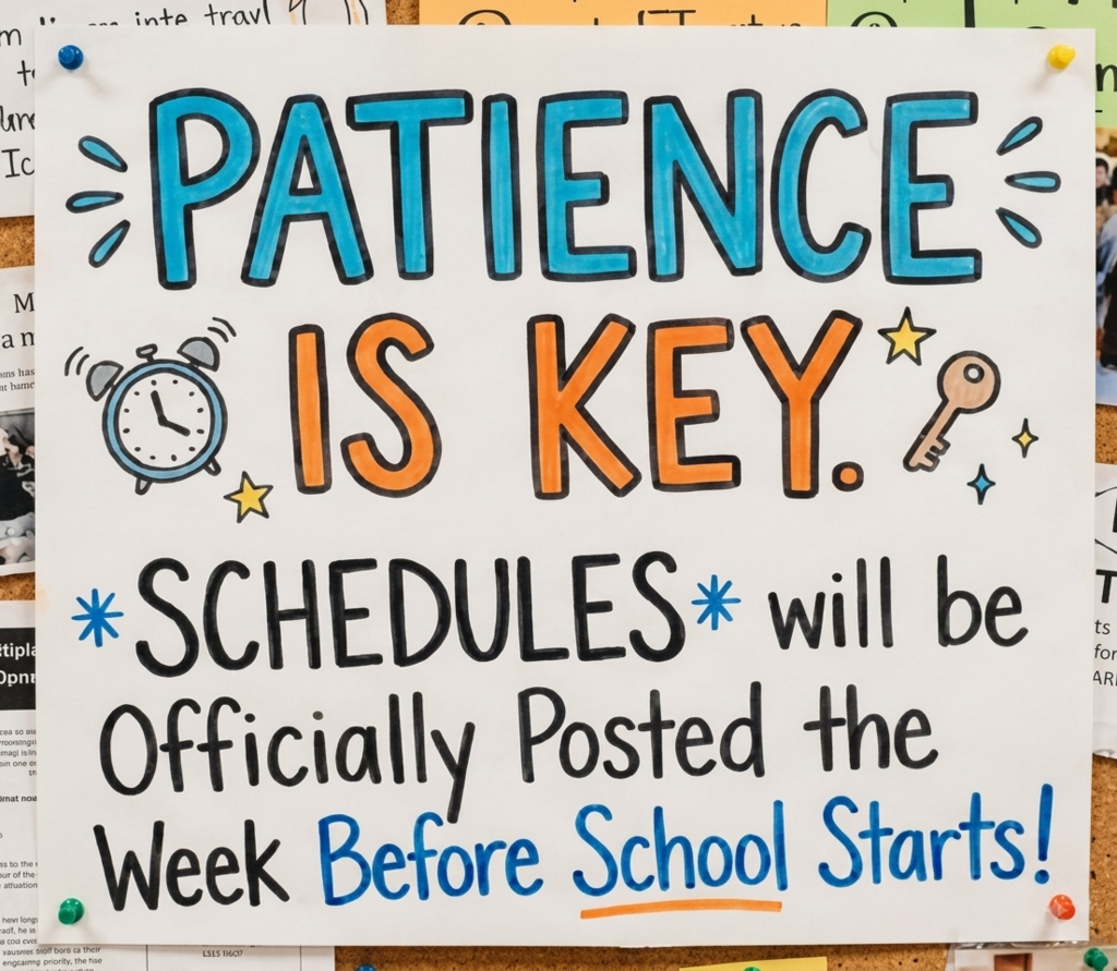 Schedules