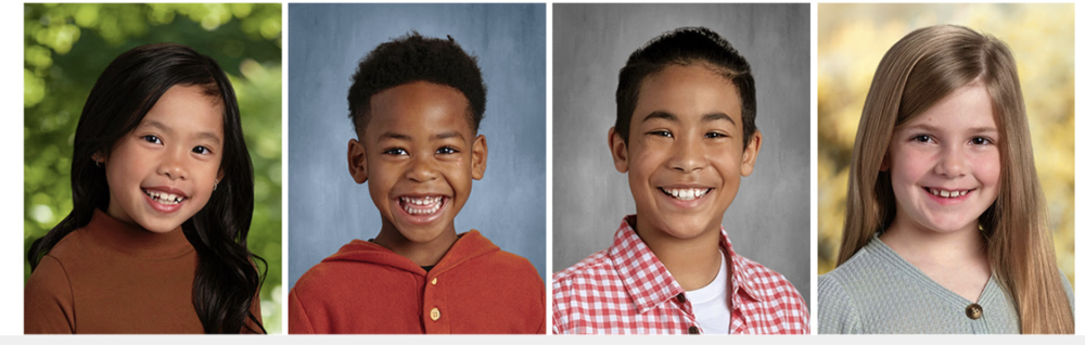 Picture of school children on picture day