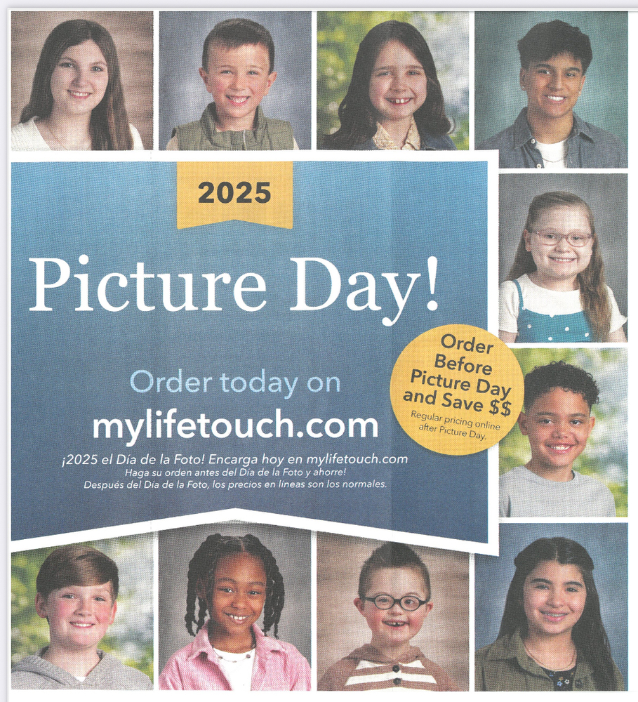 Picture Day flyer